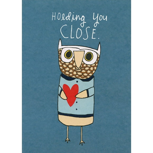 Humorous Birthday Card Designer Greetings WTF Shocked Owl Funny